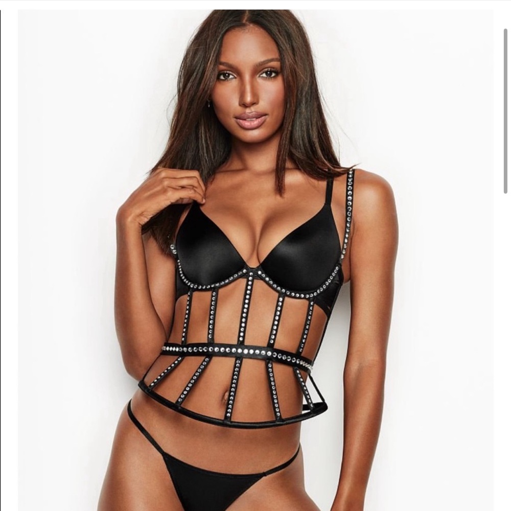 Victoria secret runway stunning bodice